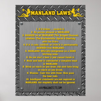 IMPRESIÓN MARCADA DE LEYES DE MANLAND