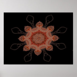 Impresión marroquí de la estrella