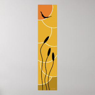 Impresión mate superior de la lona de los paisajes