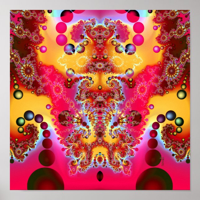 Impresión meditativa V2 (12" x 12") (Frente)