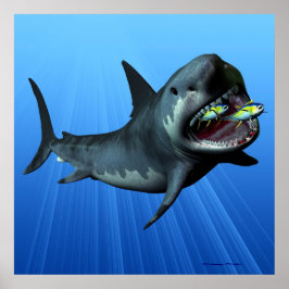 Impresión Megalodon
