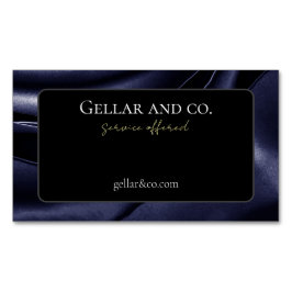 Impresión metálica de tarjetas de visita de Rosa