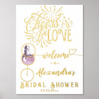 Alegría Por El Vino Dando Una Elegante Ducha Brida