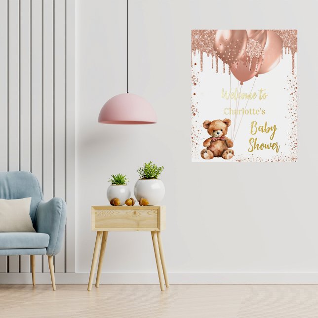 Impresión Metalizada Bebé ducha de peluche (Subido por el creador)