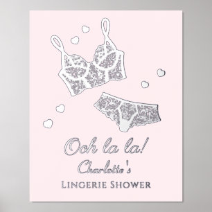 Impresión Metalizada Bienvenida a la fiesta de Bachelorette Bridal Show