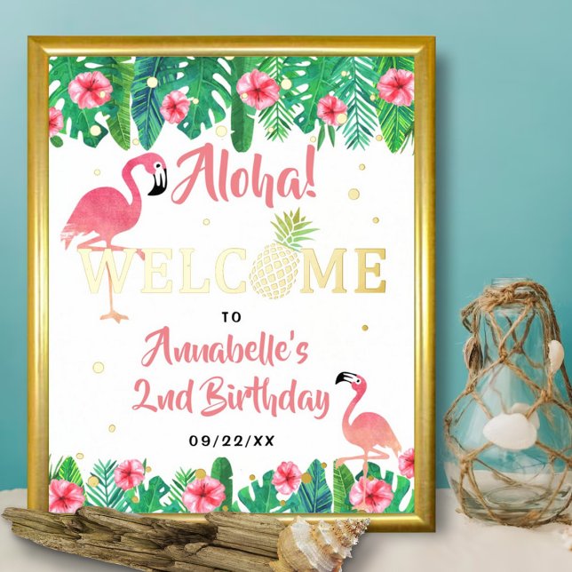 Impresión Metalizada Bienvenida de cumpleaños a los Chicas de Summer Be (Subido por el creador)