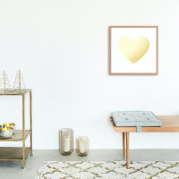 Bold Full Gold Heart
