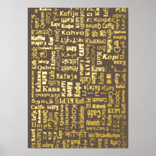 Impresión Metalizada Café