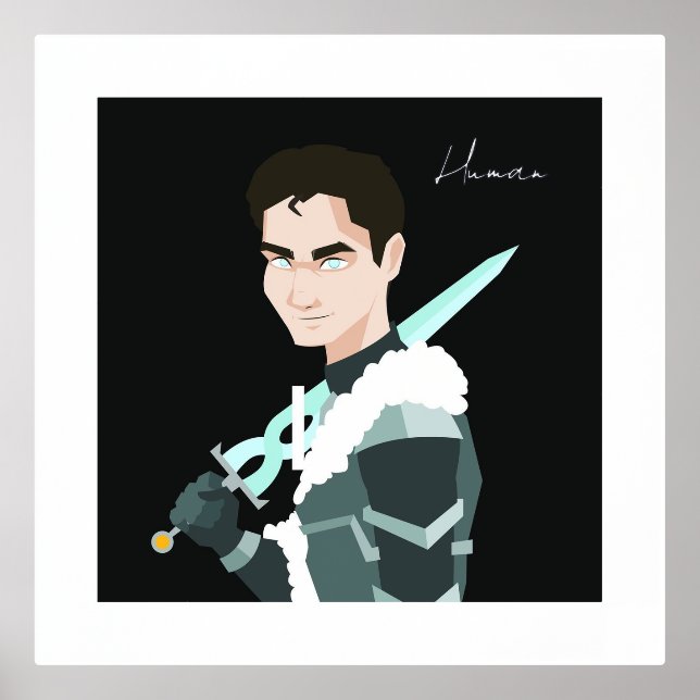 Impresión Metalizada Carácter humano (Anverso)