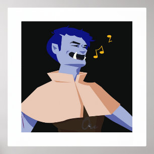 Impresión Metalizada Carácter Orc