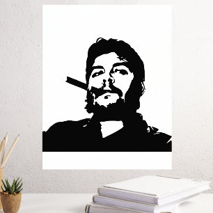 Impresión Metalizada Che Guevara, Comandante, Revolución, Cuba, La Haba
