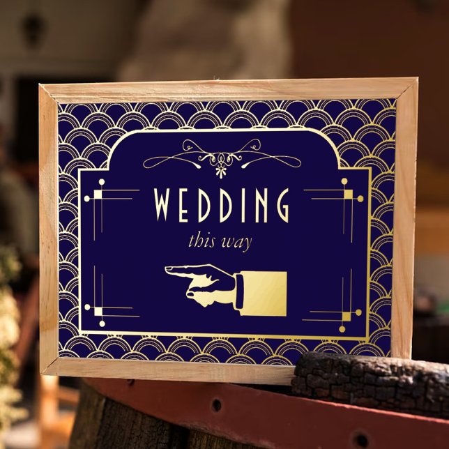 Impresión Metalizada Colección de Bodas Art Decó de los años 20 (Subido por el creador)