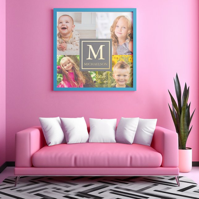 Impresión Metalizada Collage de fotos familiar (Subido por el creador)