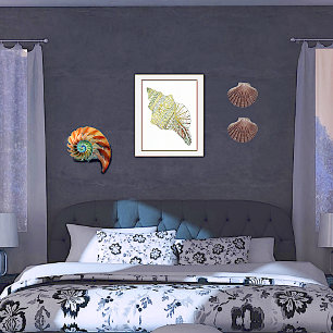 Impresión Metalizada Conch Seashell