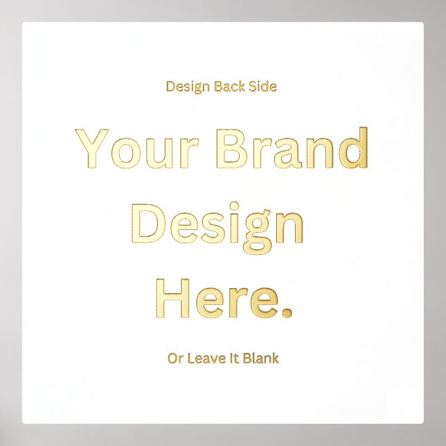 Impresión Metalizada Crear su propio Relieve metalizado de diseño Impri (Anverso)