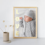 IMPRESIÓN METALIZADA CUSTOM BOLD LOVE LETTERS PHOTO<br><div class="desc">CUSTOM BOLD LOVE LETTERS PHOTO Foil Prints</div>