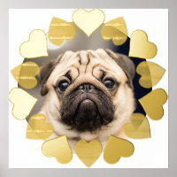 Elegante foto minimalista del corazón