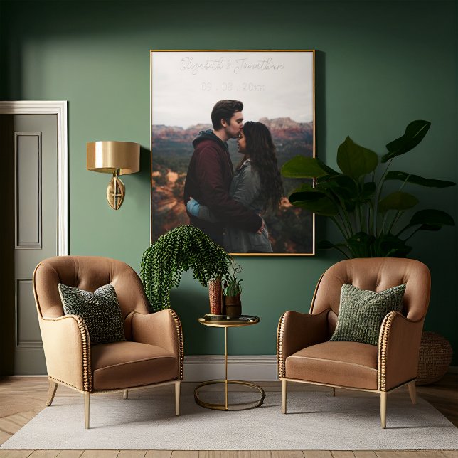 Impresión Metalizada Evento de Boda fotográfico personalizado (Subido por el creador)