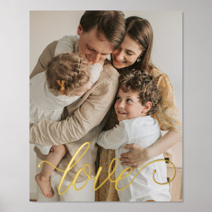 Impresión Metalizada Guión de amor estampados con lámina familiar