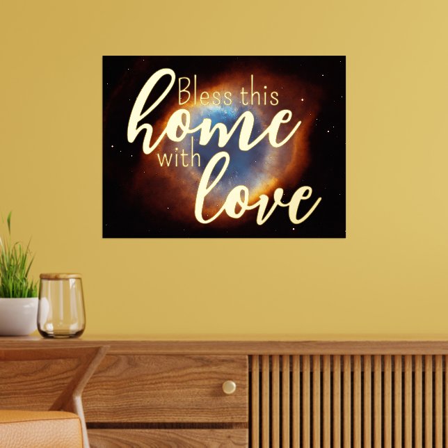 Impresión Metalizada Helix Universo - Ojo De Dios 1 (In situ (sala de estar))