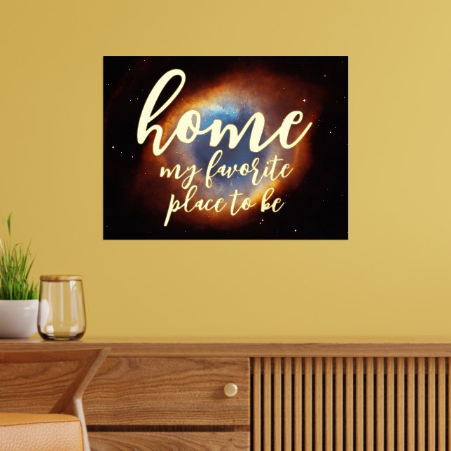 Impresión Metalizada Helix Universo - Ojo De Dios 1 (In situ (sala de estar))