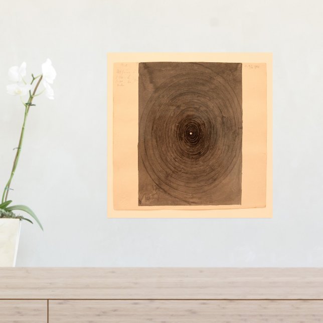 Impresión Metalizada Hilma Af Klint, The Parsifal No.1 , Resumen de Art (In Situ (Mesa de entrada))