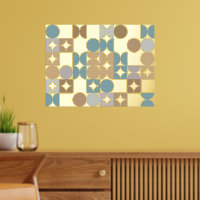 Hip Resumen Círculos Industrial Fusion Art Gold