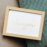 Impresión Metalizada i love you | TEXTO EDITABLE MURO ORO<br><div class="desc">i love you | Relieves metalizados EDITABLES DE TEXTO ORO</div>