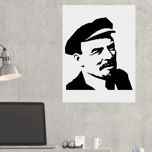 Impresión Metalizada Lenin, URSS, CCCP, Unión Soviética, comunismo