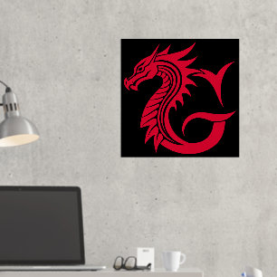 Impresión Metalizada Letra con estilo dragón G, alfabeto dragón, monogr