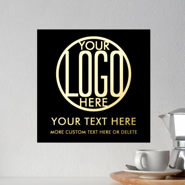 Impresión Metalizada Logotipo de la empresa Moderno y Mínima promoción  (In Situ (Contador 2))