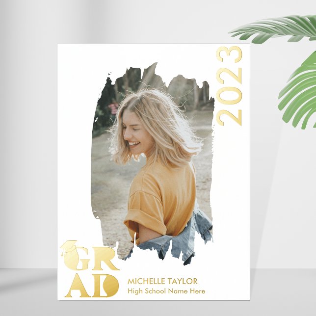 Impresión Metalizada Marco moderno para graduados de fotografía de secu (Subido por el creador)