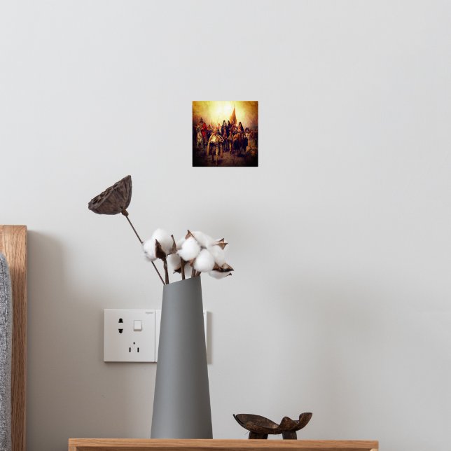 Impresión Metalizada Migración De Serbios/Seoba Srba (In Situ (Dormitorio 2))