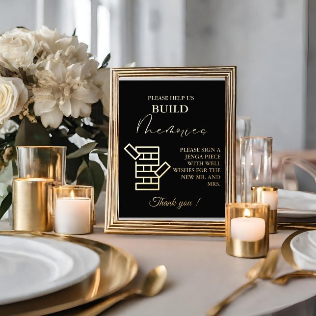 Impresión Metalizada Moderno Rótulo de libros de juegos de Boda mínimo  (Subido por el creador)