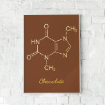 Impresión Metalizada Molécula de chocolate<br><div class="desc">Eleva tu decoración con nuestras pinturas de Relieve metalizado de Molécula de chocolate! 🍫 ✨ Estas impresiones impresionantes celebran la química dulce del chocolate. Ideal para los amantes de la ciencia y del chocolate. Añade un toque de elegancia científica a tu espacio. ¡Compra ahora y disfruta de tus paredes con...</div>