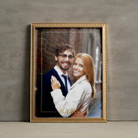 Monograma moderno enmarcado