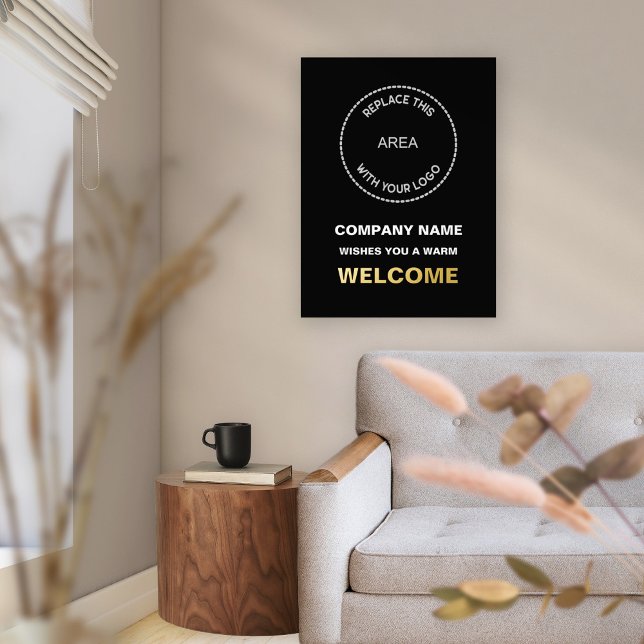 Impresión Metalizada Nombre de la compañía Bienvenido a Black Luury Rea (Subido por el creador)