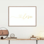 Impresión Metalizada Oro real | AMAR EL CORAZÓN | Caligrafía<br><div class="desc">Oro real | AMAR EL CORAZÓN | Impresiones de Relieves metalizados caligráficos</div>