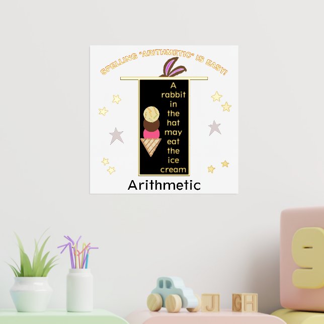 Impresión Metalizada Ortografía Aritmética Gorra Mágico Rabbit Oars (In Situ (Guardería 2))