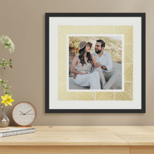 Impresión Metalizada Personalizado de herringbone blanco Relieve metali