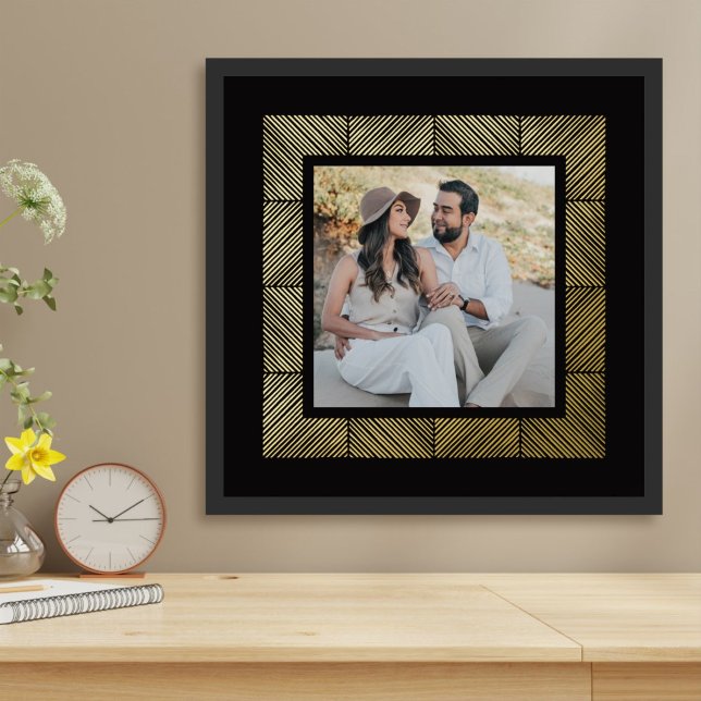 Impresión Metalizada Personalizado de hueso de herrín negro Relieve met (Subido por el creador)