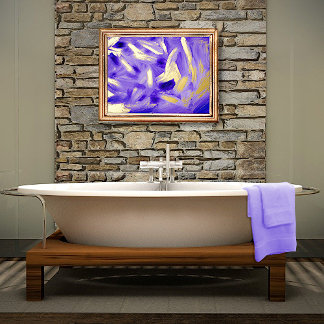 Impresión Metalizada Pintar morado y dorado
