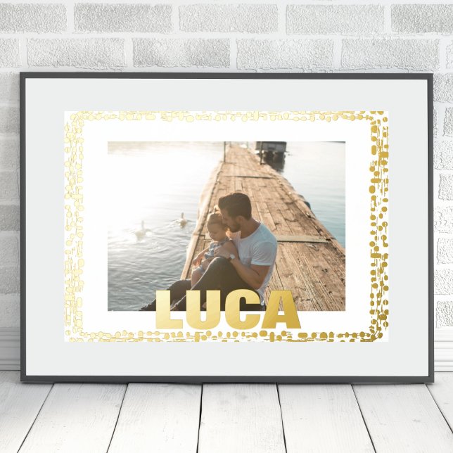 IMPRESIÓN METALIZADA PINTURA DE GOLDEN DROPS FOTO DE TEXTO NEGRA NEGRA  (Subido por el creador)