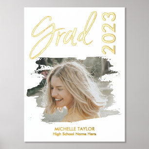 Impresión Metalizada Prin de Relieve metalizado de marco para posgrado