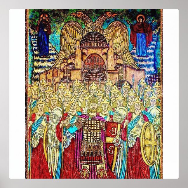 Impresión Metalizada Pro Angelo SRE+ΧΡ+SPQR+ Για τον Άγγελο (Anverso)