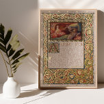 Impresión Metalizada Rubaiyat de Omar Khayyam ilustra verso de oro<br><div class="desc">Sumérjase en el rico patrimonio y la profundidad filosófica de la literatura persa con nuestra "Elegancia dorada: Rubaiyat de Omar Khayyam", un poster iluminado. Esta exquisita obra de arte le da vida al versículo atemporal, "¡Despierta! Por la mañana en el bol de la noche, " de la célebre colección "Rubaiyat...</div>