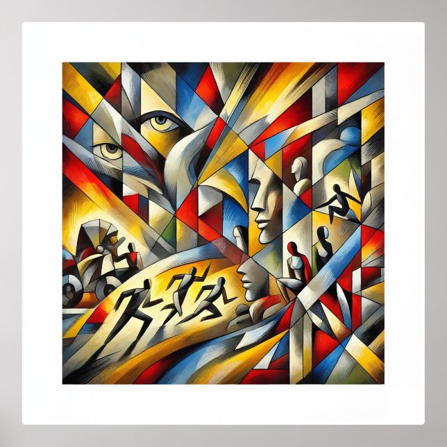 Impresión Metalizada Tableau impression sur feuille (Anverso)