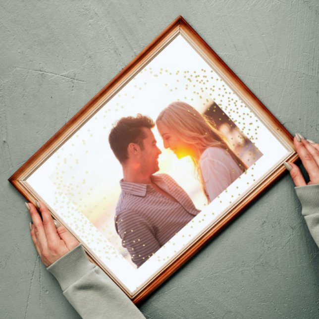 Impresión Metalizada Tiny Stars Personalizado moderno Photo Gold (Subido por el creador)