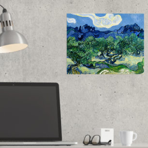 Impresión Metalizada Vincent Van Gogh, Olivos con los Alpilles