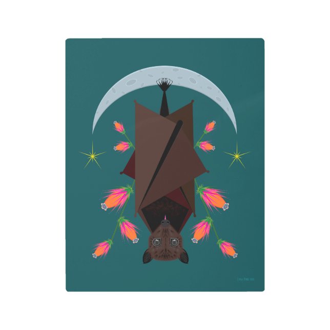 Impresión Metalizado 11x14 de Fox Volante (Anverso)